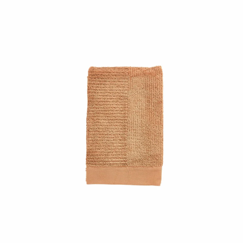 Zone Denmark Handtuch-Set Classic Mandarine 4-tlg., Baumwolle, Orange, 35154