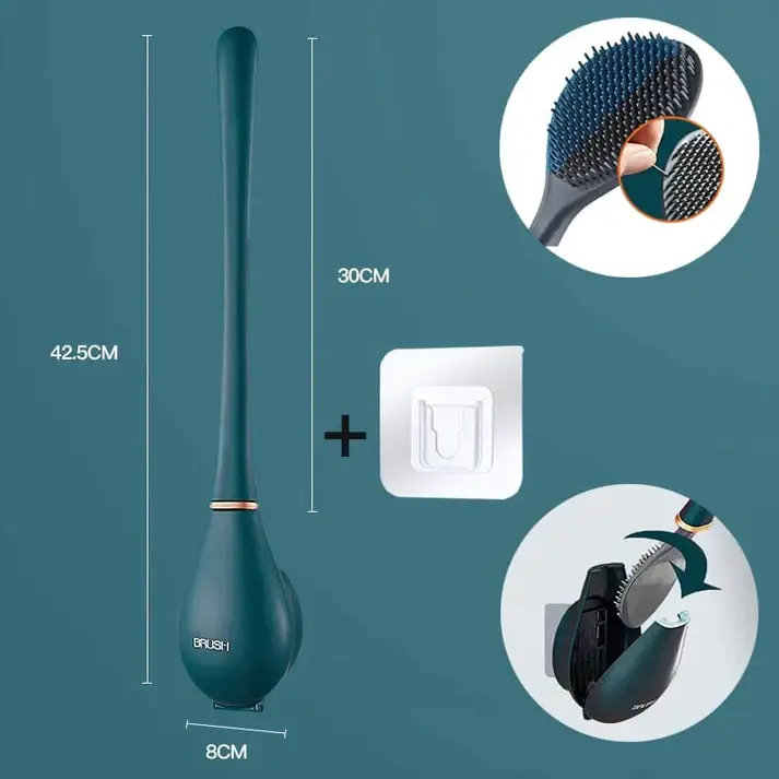 Brosse WC en Silicone Innovante - Sécurité et Hygiène - SmartBrush