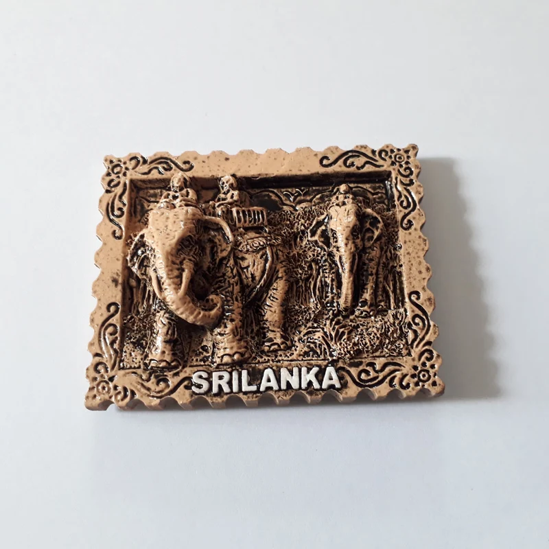 Sri Lanka Fridge Magnets Ceramic