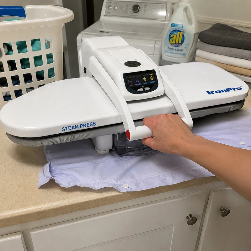 Laundry Master Steam Press Easy Ironing Machine