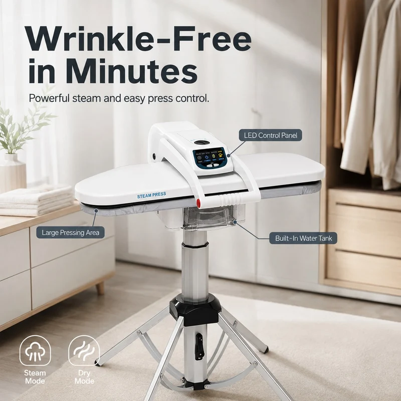 Laundry Master Steam Press Easy Ironing Machine