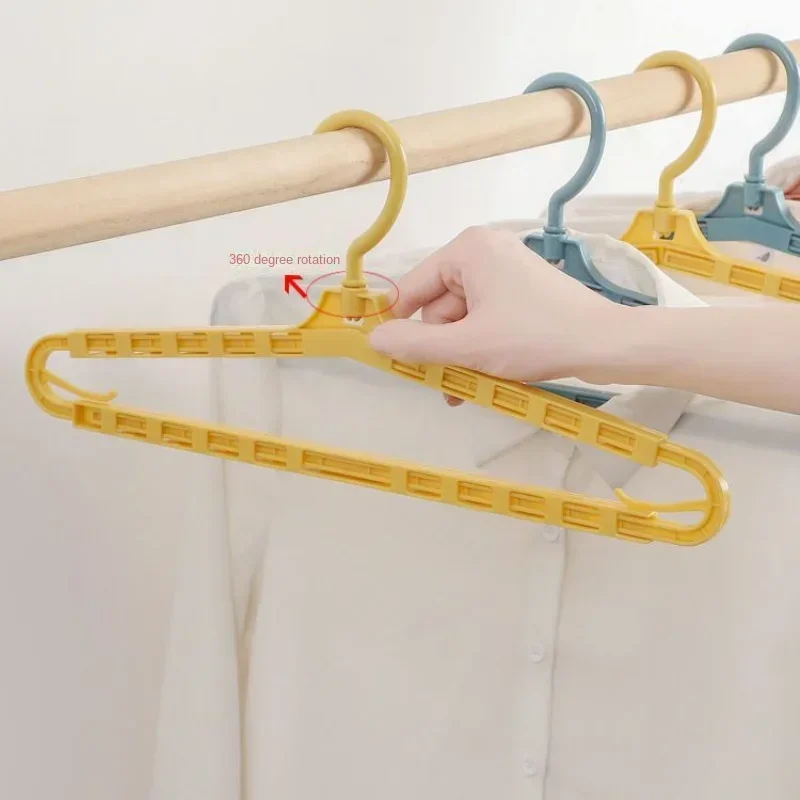 Long Hanger Retractable Adjustable Clothes Dryer Rack
