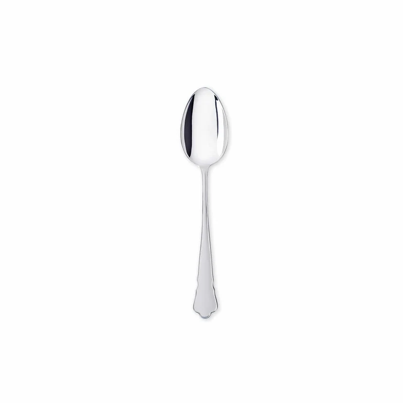 Gense Löffel Chippendale, Besteck, Tafellöffel, Silber 830, 20.5 cm, 20271