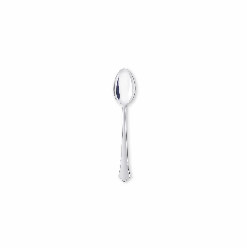 Gense Kaffeelöffel Chippendale, Besteck, Löffel, Silber 830, 11.9 cm, 20273