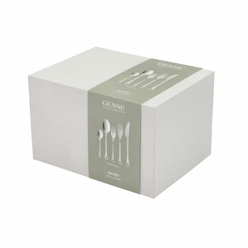 Gense Besteck-Set Pantry 60-tlg., Messer, Gabeln, Löffel, 18/8 Edelstahl, 20525