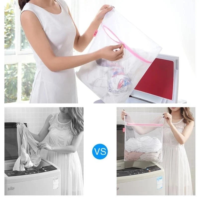 Honeycomb Mesh Laundry Bags for Delicate Clothes