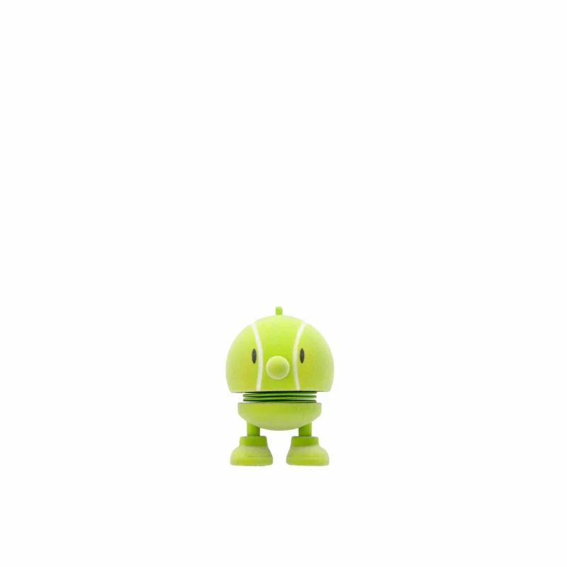 Hoptimist Dekofigur Tennis Bumble S Yellow, ABS-Kunststoff, Stahl, Gelb, 7.6 cm, 35668