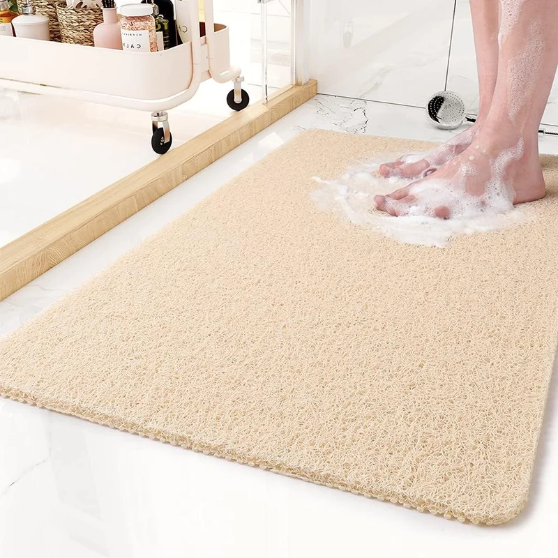 Tapis de Douche Antidérapant - Microban Doux & Hygiénique