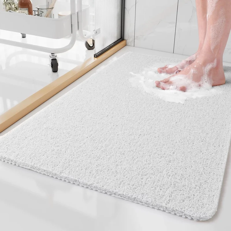 Tapis de Douche Antidérapant - Microban Doux & Hygiénique