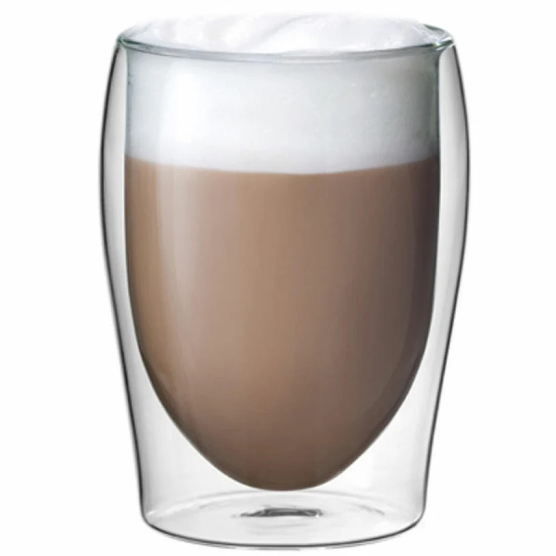 Scanpart doppelwandige Cappuccino Thermo-Gläser 300 ml 2er Pack