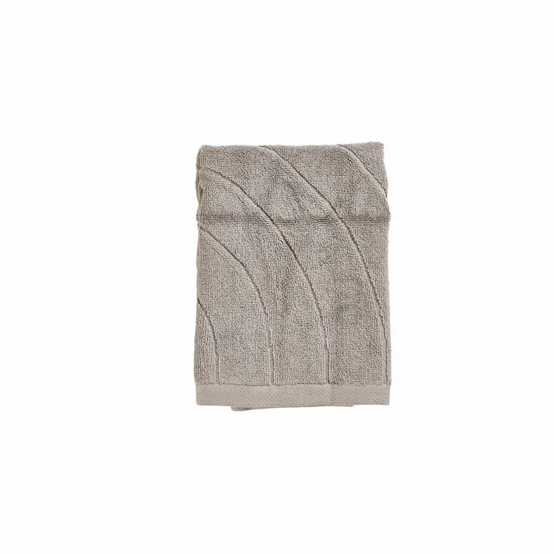 Zone Denmark Handtuch Time Concrete, 100% Baumwolle, Grau, 50 x 70 cm, 33622