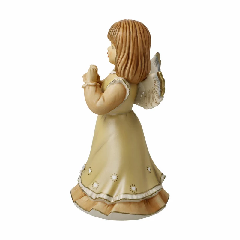 Goebel Dekofigur Engel Du bist mein Schatz, Steingut, Champagner, 14.5 cm, 41674071