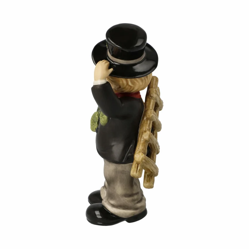 Goebel Figur Schornsteinfeger Neuer Tag neues Glück, Steingut, Bunt, 13.5 cm, 10638421