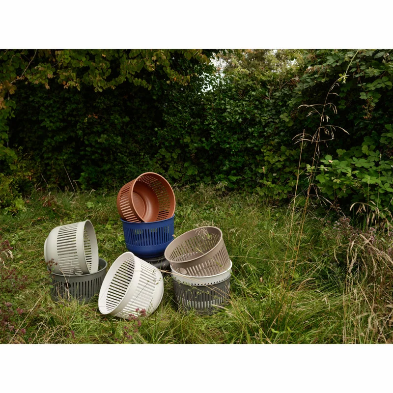 Zone Denmark Wäschekorb Ume Grey, Wäschesammler, Kunststoff, Grau, 29 cm, 34862