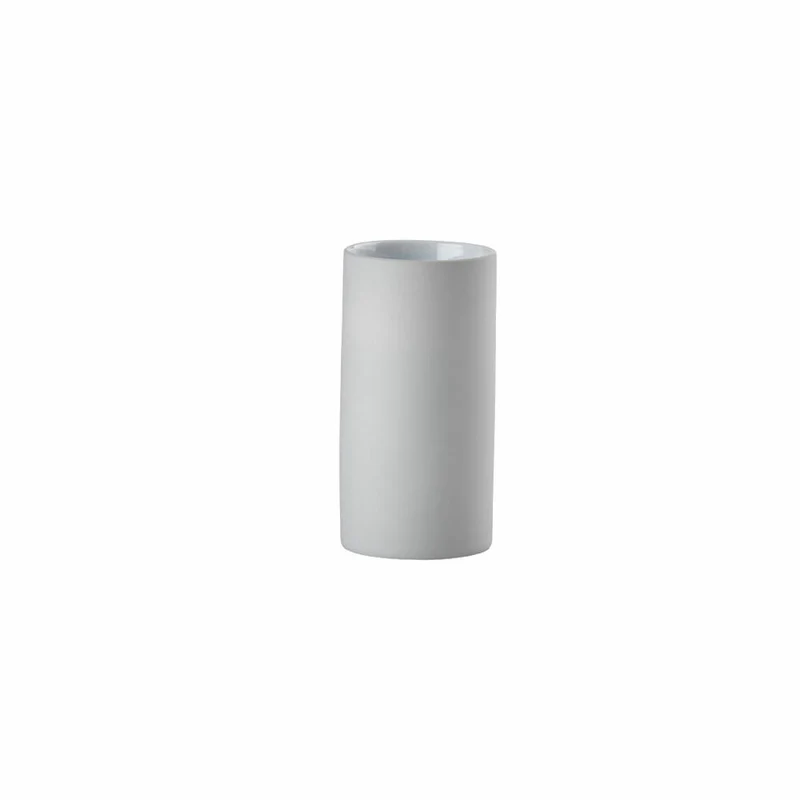 Zone Denmark Zahnbürstenbecher Solo Soft Grey, Zahnbürstenhalter, Porzellan, Grau, 34776