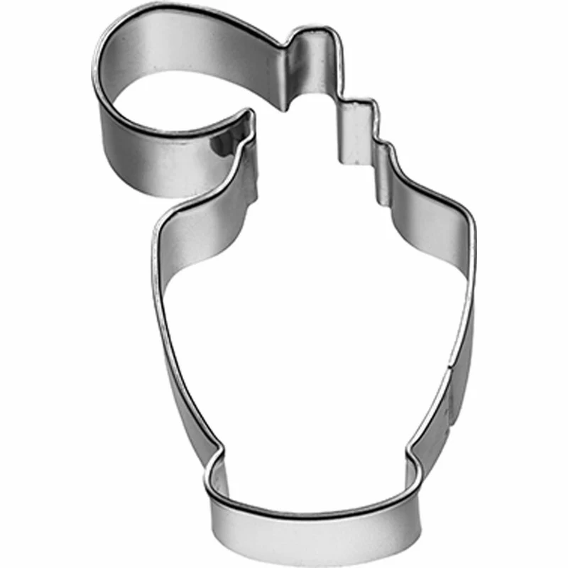 Birkmann Ausstechform Flakon, Ausstecher, Plätzchenform, Keks, Plätzchen, Edelstahl, 6.5 cm, 195868