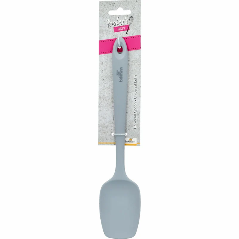Birkmann Bakers Best Universal Löffel, Rührlöffel, Teigschaber, Silikon, 28.5 cm, 424425