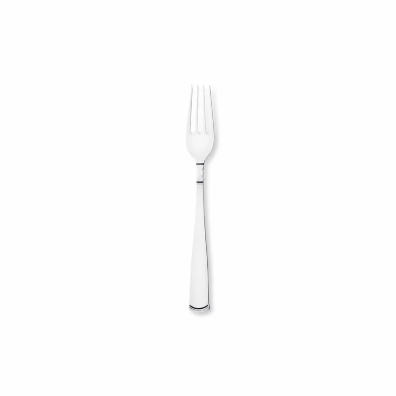 Gense Gabel Rosenholm, Besteck, Tafelgabel, Silber 830, 19.4 cm, 20281