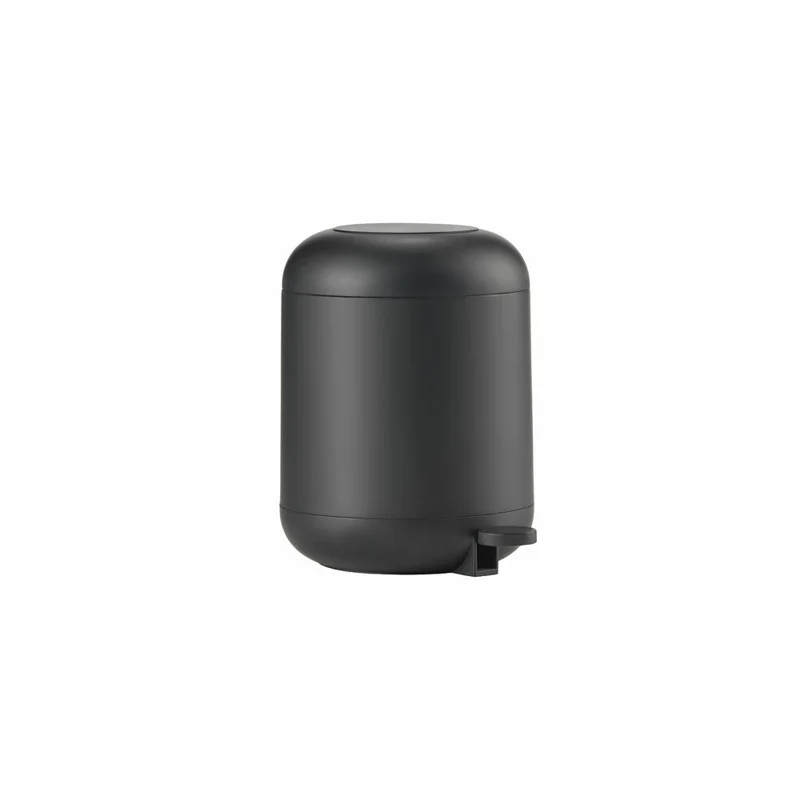 Zone Denmark Pedaleimer Sensu Black, Abfalleimer, ABS, Schwarz, 4 L, 34933