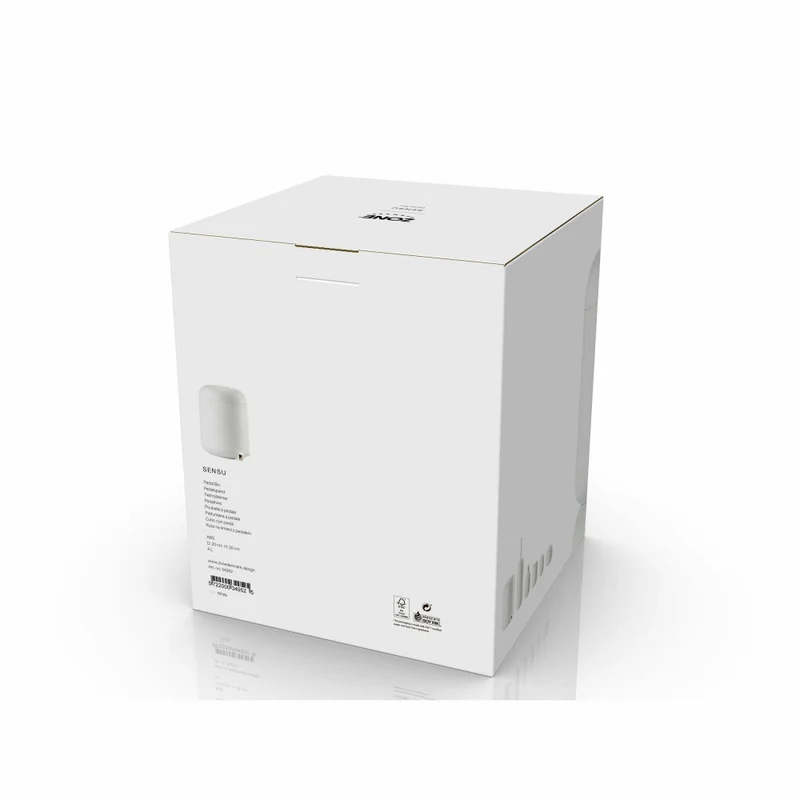 Zone Denmark Pedaleimer Sensu White, Abfalleimer, Kosmetikeimer, ABS, Weiß, 4 L, 34952
