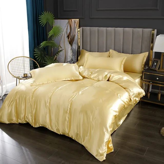 Ensemble de lit en satin - Luxe, confort et élégance