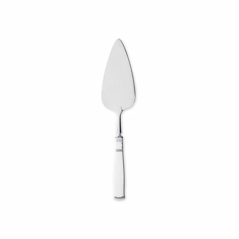 Gense Tortenheber Rosenholm, Kuchenschaufel, Silber 830, Stahl, 25.5 cm, 20289