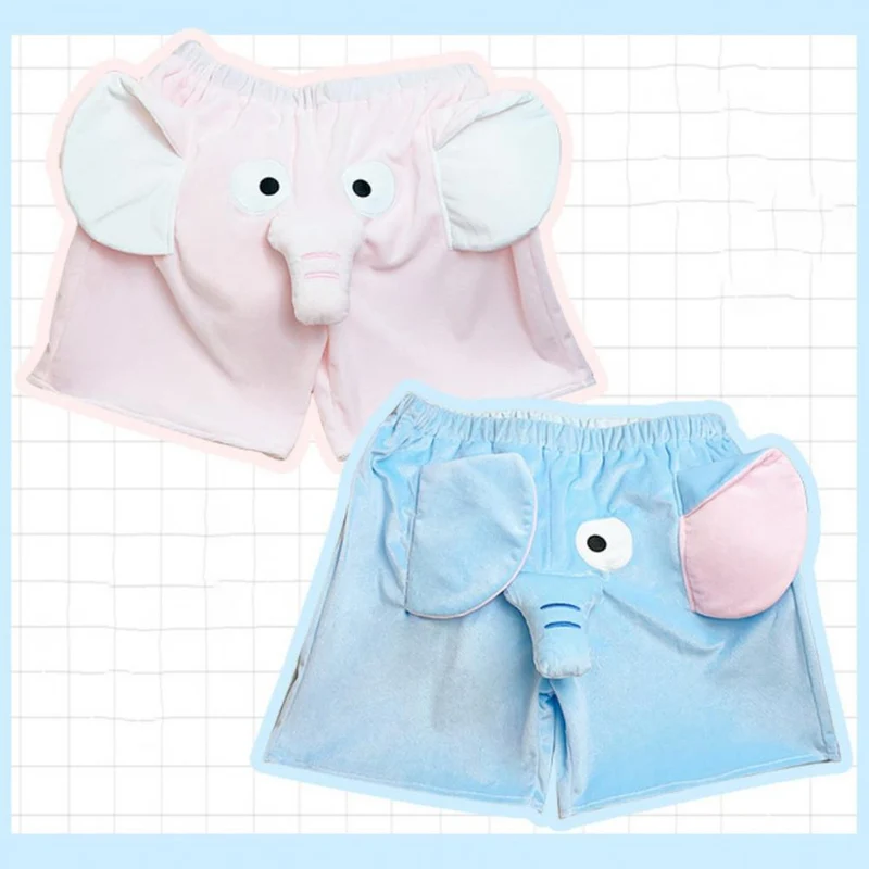Funny Elephant Loose Cute Shorts