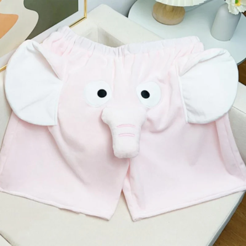 Funny Elephant Loose Cute Shorts