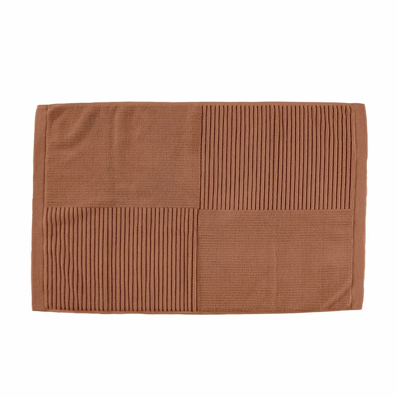 Zone Denmark Badematte Classic Terracotta, Baumwolle, Rot, 80 x 50 cm, 34979