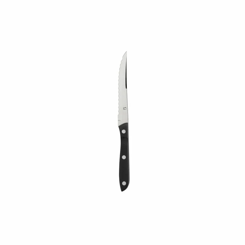 Gense Steakmesser Old Farmer Black, POM-Kunststoff, 18/8 Edelstahl, 22 cm, 20551