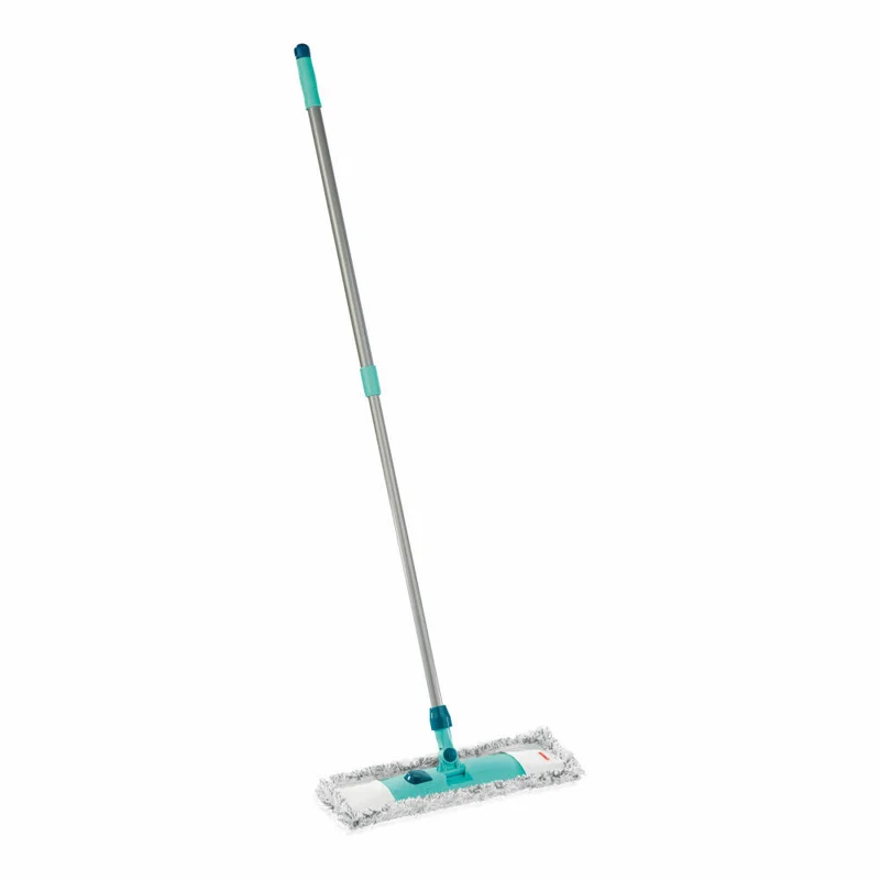 Leifheit Bodenwischer Classic, inkl. Mikrofaser Wischbezug, Teleskopstiel 75 - 130 cm, 55210