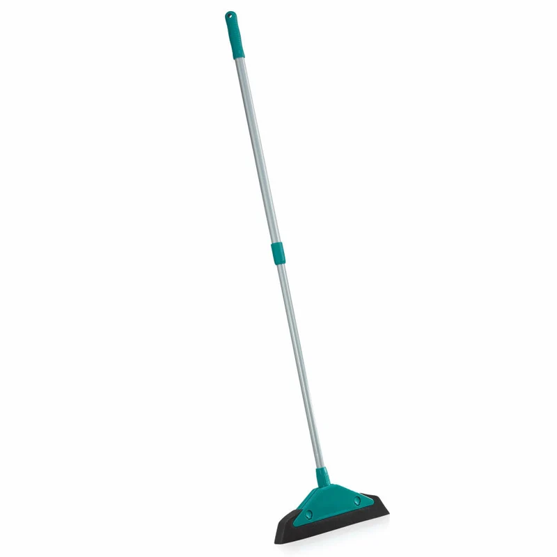 Leifheit Schaumstoffbesen Soft & Easy, Teleskopstiel bis 130 cm, Kehrbreite 34 cm, 55243