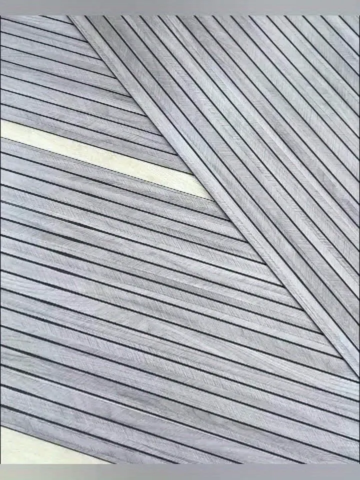 Panneaux Muraux 3D Bois - Autocollants Réalistes