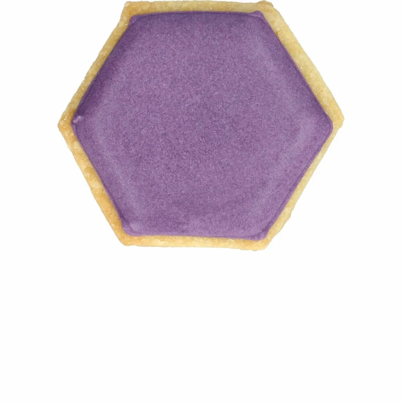 Birkmann Mini-Ausstechform Sechseck, Ausstecher, Plätzchenform, Keks, Plätzchen, Edelstahl, 2.4 cm, 152526