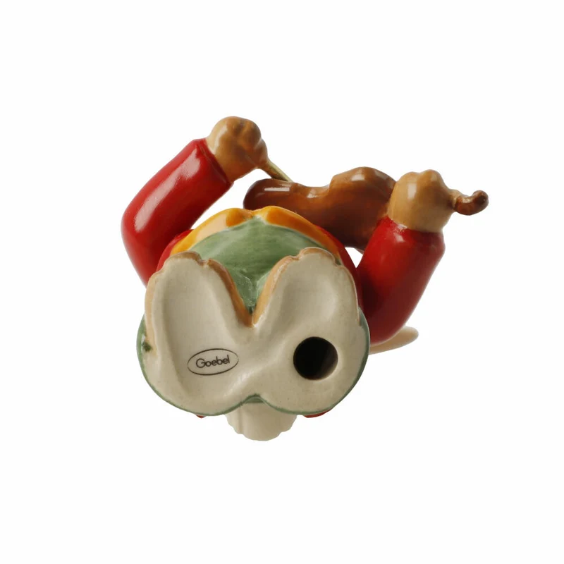 Goebel Figur Hase Kleiner Violinist, Osterhase, Steingut, Bunt, 8 cm, 66845981