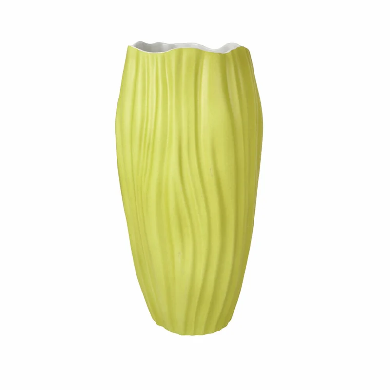 Goebel Vase Kaiser Spirulina, Dekovase, Biskuit-Porzellan, Grün, 30 cm, 23123041