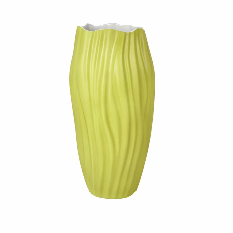 Goebel Vase Kaiser Spirulina, Dekovase, Biskuit-Porzellan, Grün, 30 cm, 23123041