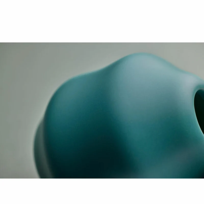 Gense Vase Dorotea Sea Green, Dekovase, Blumenvase, Keramik, 9 x 10 cm, 30079