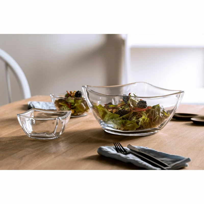 Leonardo Schale Piazza, Schüssel, Desserschale, Snackschale, Salatschale, Glas, 12 cm, 024407