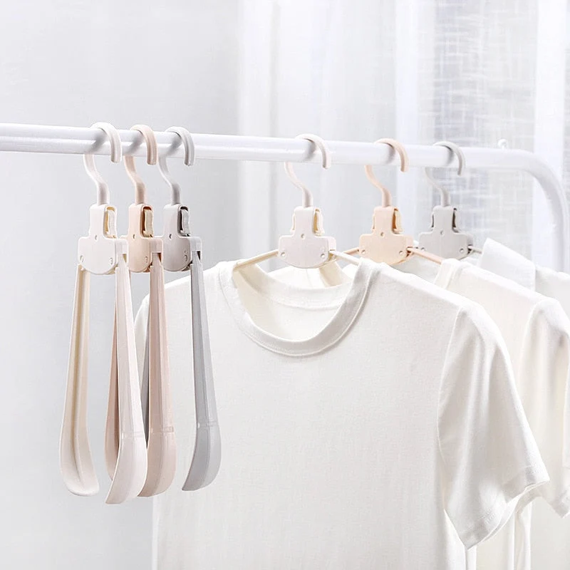 Easy Fold Wide Foldable Clothes Hanger
