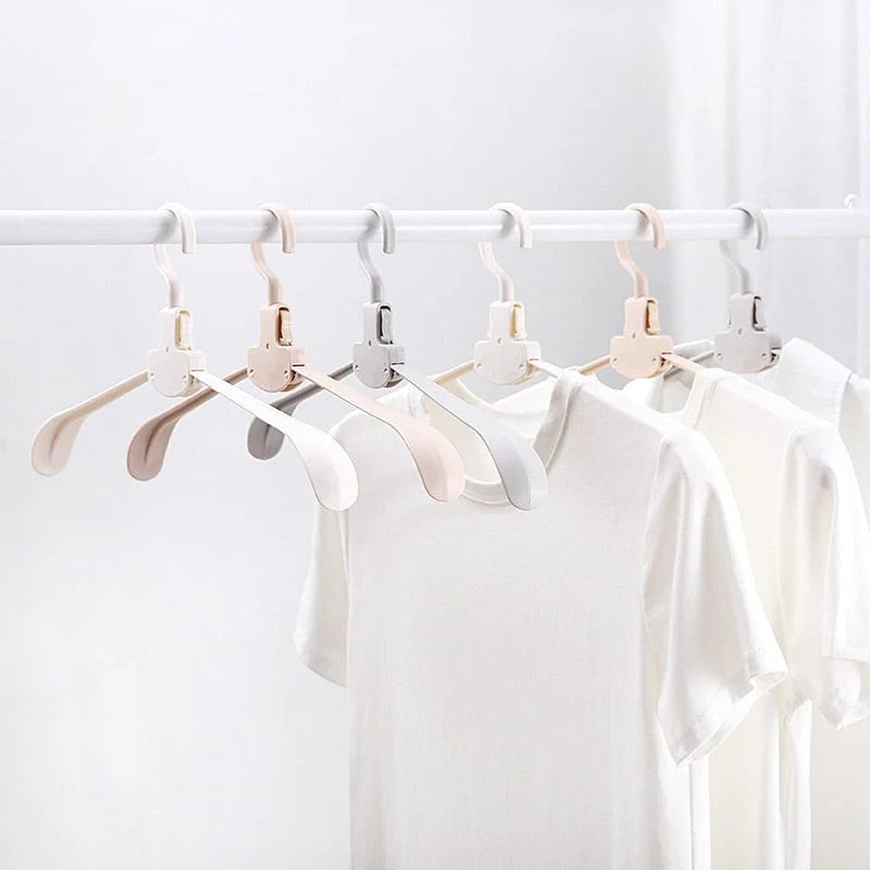 Easy Fold Wide Foldable Clothes Hanger