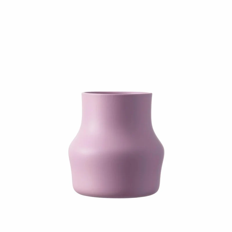 Gense Vase Dorotea Lilac Purple, Dekovase, Blumenvase, Keramik, 18 x 19.5 cm, 30080
