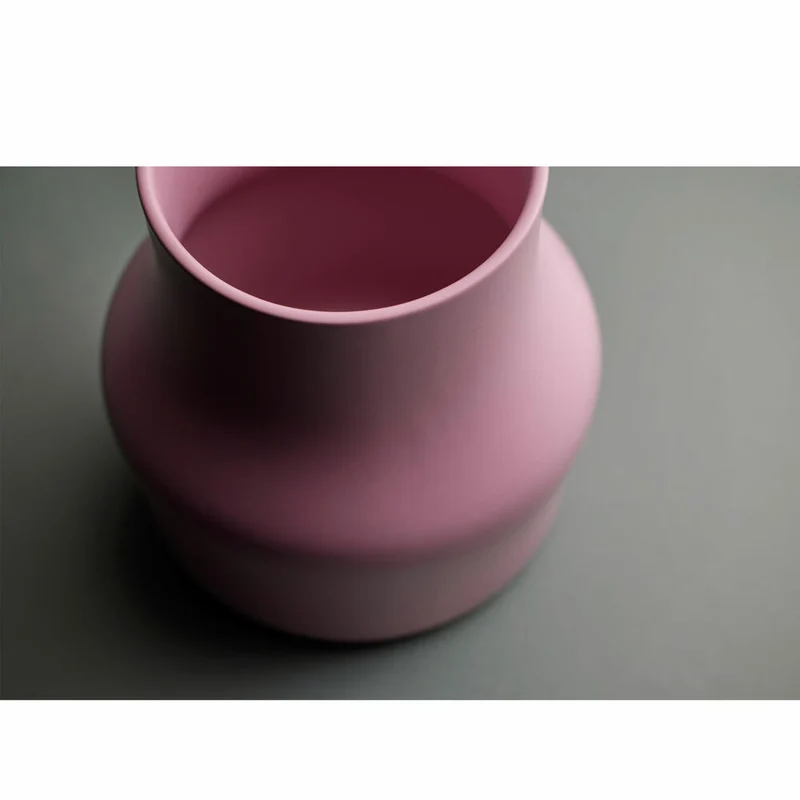 Gense Vase Dorotea Lilac Purple, Dekovase, Blumenvase, Keramik, 18 x 19.5 cm, 30080
