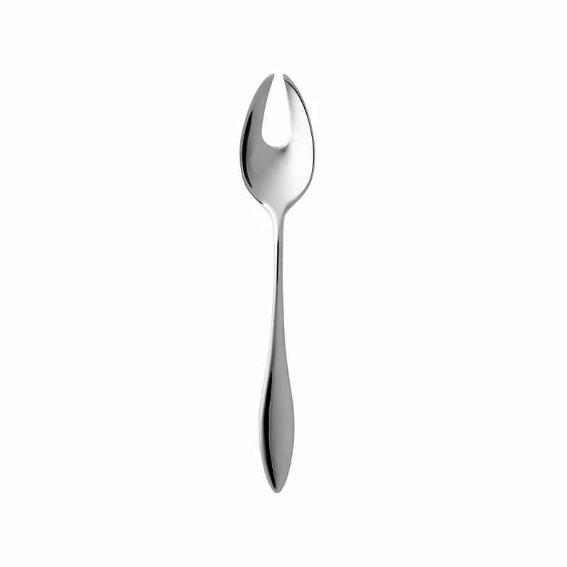 Gense Salatbesteck Indra 2-tlg., Salatlöffel, Salatgabel, 18/8 Edelstahl, 27.6 cm, 20581