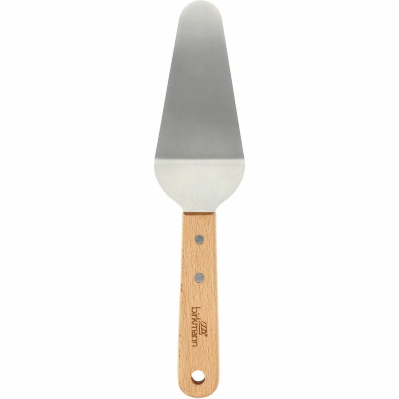 Birkmann Cause We Care Tortenheber, Kuchenheber, Kuchenschaufel, Edelstahl / Buchenholz, 25 cm, 889149