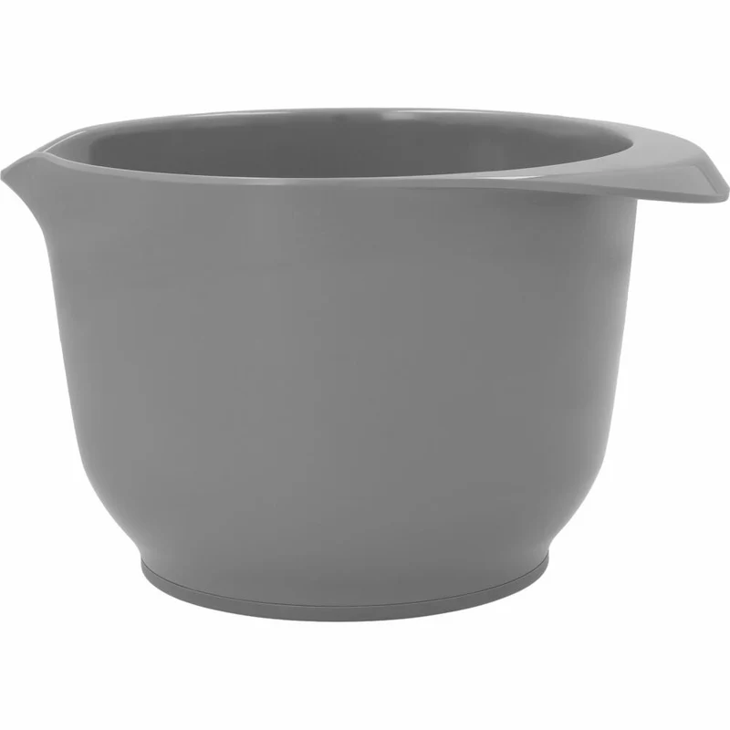 Birkmann Colour Bowl Rühr- und Servierschüssel, Rührschüssel, Schüssel, Melaminharz, Grau Matt, 1.5 L, 709331