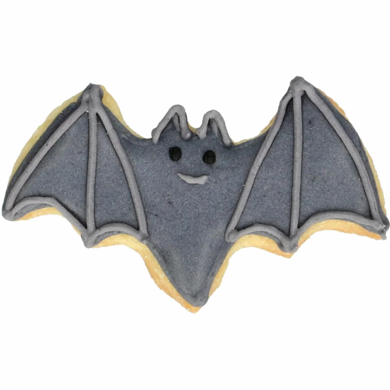 Birkmann Mini-Ausstechform Fledermaus, Ausstecher, Plätzchenform, Keks, Plätzchen, Edelstahl, 3 cm, 152786