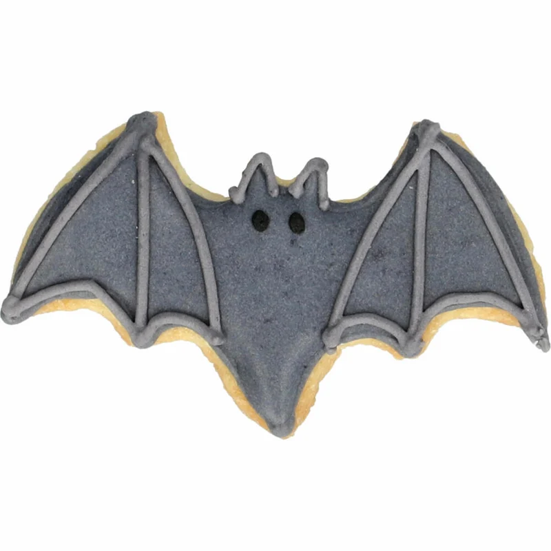 Birkmann Mini-Ausstechform Fledermaus, Ausstecher, Plätzchenform, Keks, Plätzchen, Edelstahl, 3 cm, 152786