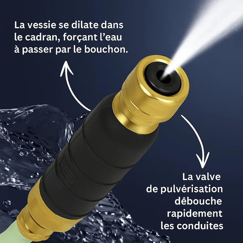 Drain King - 3 Pièces Déboucheur Canalisation - Éliminez les Bouchons