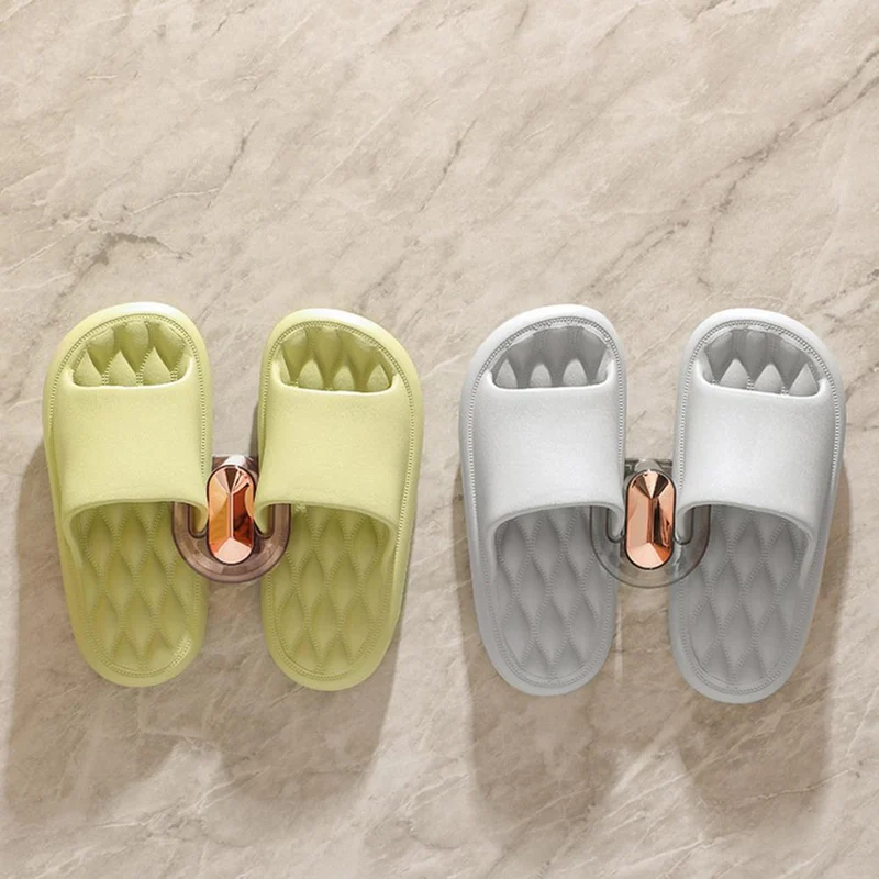 Wall-Mounted Quick Organizer Transparent Shoe Rack
